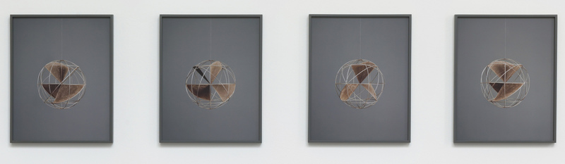 Models of Orbits in the System of Reference, Eshkol-Wachman Movement Notation System: Sphere Two at Four Points in Its Rotation