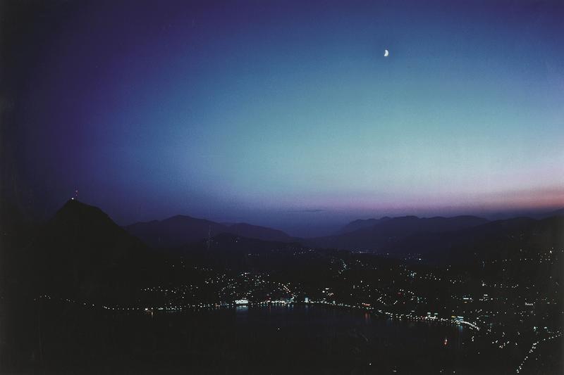 Lugano bei Nacht
