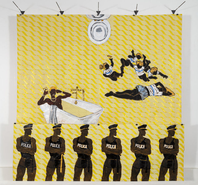 Untitled (from the series Golden Shower / Pardo é Papel)