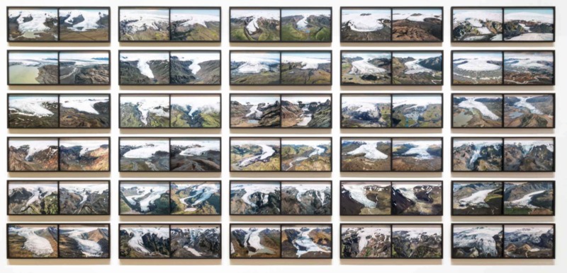 The glacier melt series 1999/2019