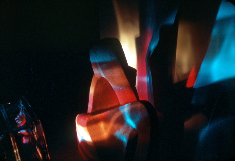 Color study (Pink arch and glass block)