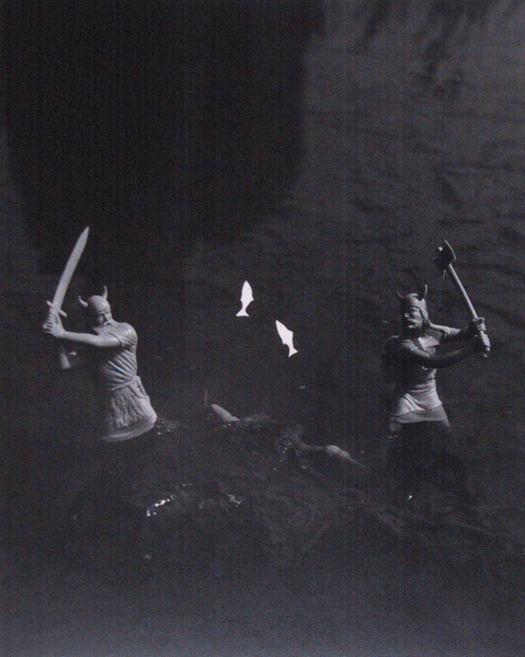 Two Norsemen With Weapons
