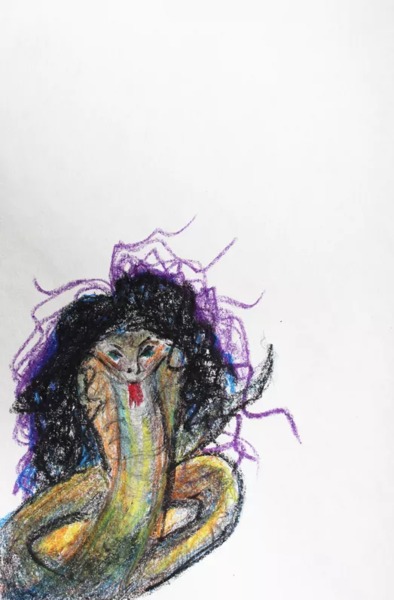 Self-portrait (Snake)
