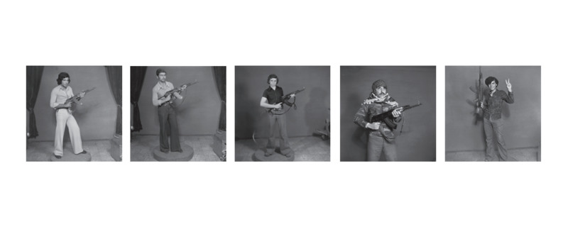 Palestinian and pro-palestinian resistants, 1968-72 (from the series Objects of Study/Studio Shehrazade/Hashem El Madani/ Studio Practices)