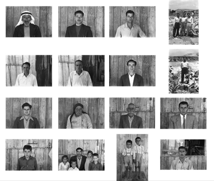 Anonymous. South Lebanon, 1952. Unedited sequence, presented in the order of exposure from left to right, top to bottom (from the series Objects of Study/Studio Shehrazade/Hashem El Madani/ Studio Practices)