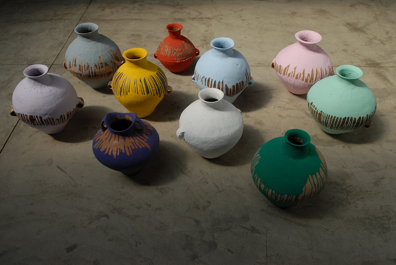 Colored Vases